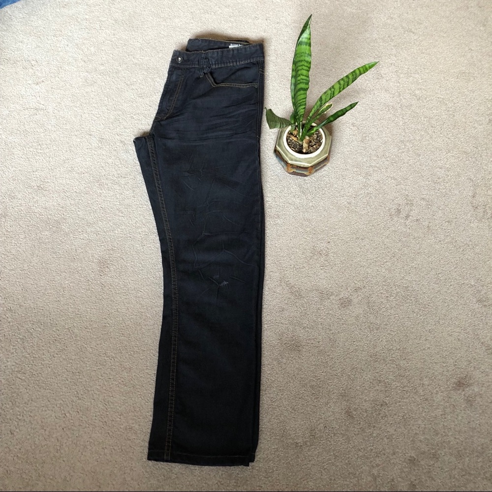 Buffalo Jeans Dark Wash Straight leg W33 Pants Bottoms Denim C